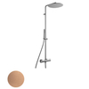 Royal plaza Thetis regendoucheset met thermostaatkraan inclusief hoofddouche en handdouche koper SW395872 Royal plaza Thetis regendoucheset met thermostaatkraan inclusief hoofddouche en handdouche koper SW395872