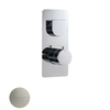 Royal plaza Thetis afdekset 2-weg thermostaat geborsteld 01 SW396006 Royal plaza Thetis afdekset 2-weg thermostaat geborsteld 01 SW396006