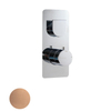 Royal plaza Thetis afdekset 2-weg thermostaat koper 01 SW395900 Royal plaza Thetis afdekset 2-weg thermostaat koper 01 SW395900