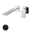Royal plaza Thetis afdekset wastafelkraan 18cm hendel re. mat zwart SW396043 Royal plaza Thetis afdekset wastafelkraan 18cm hendel re. mat zwart SW396043