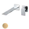 Royal plaza Thetis afdekset wastafelkraan 23cm hendel re. mat goud 01 SW395998 Royal plaza Thetis afdekset wastafelkraan 23cm hendel re. mat goud 01 SW395998
