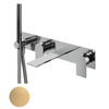 Royal Plaza Thetis Robinet baignoire avec douchette Doré mat SW395967 Royal Plaza Thetis Robinet baignoire avec douchette Doré mat SW395967