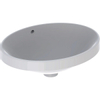 Geberit Variform opbouwwastafel ovaal 50cm met overloop tect wit SW422264 Geberit Variform opbouwwastafel ovaal 50cm met overloop tect wit SW422264