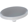 Geberit Variform opbouwwastafel ovaal 50x40cm zonder overloop wit SW421946 Geberit Variform opbouwwastafel ovaal 50x40cm zonder overloop wit SW421946