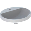 Geberit Variform opbouwwastafel ovaal 50cm 1 kraangat tect wit SW422172 Geberit Variform opbouwwastafel ovaal 50cm 1 kraangat tect wit SW422172