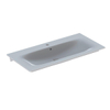 Geberit Renova meubelwastafel 100cm 1 kraangat met overloop wit SW405049 Geberit Renova meubelwastafel 100cm 1 kraangat met overloop wit SW405049