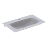 Geberit Renova meubelwastafel 80cm 1 krgat met overloop tect wit SW422302 Geberit Renova meubelwastafel 80cm 1 krgat met overloop tect wit SW422302