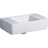 Geberit Renova fontein 40cm zonder kraangat zonder overloop tect wit SW422200 Geberit Renova fontein 40cm zonder kraangat zonder overloop tect wit SW422200