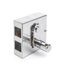 Vasco boîtier thermostatique encastré pour radiateurs Mono - chrome SW418649