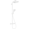 Hansgrohe Croma Select S 280 air 1jet showerpipe ecosmart: m. ecostat comfort douchekraan thermostatisch HOH=15cm m. Croma 280 1jet hoofdd. en 3jet handdouche mat wit SW451587 Hansgrohe Croma Select S 280 air 1jet showerpipe ecosmart: m. ecostat comfort douchekraan thermostatisch HOH=15cm m. Croma 280 1jet hoofdd. en 3jet handdouche mat wit SW451587