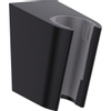 Hansgrohe Porter S wandhouder mat zwart SW451584 Hansgrohe Porter S wandhouder mat zwart SW451584