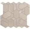Ceralto Dorsena Mozaiektegel - 31x33.5cm - 9.0mm - gerectificeerd - White SW1129658
