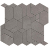 Ceralto Dorsena Mozaiektegel - 31x33.5cm - 9.0mm - gerectificeerd - Smoke SW1129654