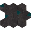 Ceralto Dorsena Mozaiektegel - 25x28.5cm - 9.0mm - gerectificeerd - Tarmac SW1129688