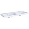 Geberit Acanto wastafel 120cm 1 kraangat met overloop tect wit SW422246 Geberit Acanto wastafel 120cm 1 kraangat met overloop tect wit SW422246