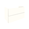 Royal plaza Intent meuble bas 140x45x59cm 4 tiroirs blanc mat SW477350