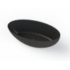 Royal Plaza Lengua Baignoire îlot 180x80cm ovale avec bonde pop-up Noir mat SW421624 Royal Plaza Lengua Baignoire îlot 180x80cm ovale avec bonde pop-up Noir mat SW421624