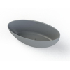Royal Plaza Lengua Baignoire îlot 180x80cm ovale avec bonde pop-up gris béton SW421614 Royal Plaza Lengua Baignoire îlot 180x80cm ovale avec bonde pop-up gris béton SW421614