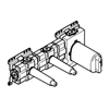 Dornbracht Universeel x-tool Basisgarnituur Thermostaat - 2 stopkraan - 3/4" SW525288
