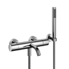 Villeroy & boch badthermostaat wand m/douchegarnituur chroom SW501122 Villeroy & boch badthermostaat wand m/douchegarnituur chroom SW501122