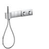 Hansgrohe AXOR Edge afbouwdeel Select v. inbouwdeel thermostaat module v. 3 functies 54.2x10.4cm met douchehouder, staafhanddouche en doucheslang chroom SW358632 Hansgrohe AXOR Edge afbouwdeel Select v. inbouwdeel thermostaat module v. 3 functies 54.2x10.4cm met douchehouder, staafhanddouche en doucheslang chroom SW358632