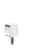 Hansgrohe Fixfit coude de raccordement mural avec clapet anti-retour polished gold SW528794