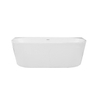 Royal plaza Nemi bad back-to-wall 180x80cm mat wit SW680273 Royal plaza Nemi bad back-to-wall 180x80cm mat wit SW680273