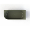 Royal plaza Fusine bad back-to-wall 170x73cm rechts mat groen SW680319 Royal plaza Fusine bad back-to-wall 170x73cm rechts mat groen SW680319