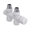 Zehnder onderblok type O -H:50mm recht m/kraan RAL9016 wit SW644923