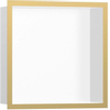 Hansgrohe XtraStoris Individual Inbouw Nis - 30x30x10cm - designframe - polished gold optic/wit SW651465