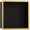 Hansgrohe XtraStoris Individual Inbouw Nis - 30x30x10cm - designframe - polished gold optic/zwart SW651312