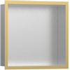 Hansgrohe XtraStoris Individual Inbouw Nis - 30x30x10cm - designframe - polished gold optic/RVS SW651207
