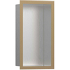 Hansgrohe XtraStoris Individual Inbouw Nis - 30x15x10cm - designframe - brushed bronze/RVS SW651234