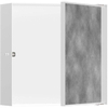 Hansgrohe XtraStoris Rock Niche encastrée - 30x30x10cm - porte carrelable - blanc mat SW651502