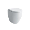 Laufen Pro WC sur pied 36x53x43cm à fond creux back to wall sans bride Evacuation horizontale Vario (70 ou 125) céramique blanc SW652866