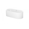 Bette Lux Oval Silhouette baignoire acier émaillé épais ovale îlot 180x80x45cm avec habillage blanc 0343044 Bette Lux Oval Silhouette baignoire acier émaillé épais ovale îlot 180x80x45cm avec habillage blanc 0343044