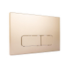 Starbluedisc mocha plaque de commande pour Réservoir WC geberit up100/up320 champagne gold SW681499