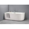 Royal plaza tarde bain rectangle 180x80cm angle gauche blanc mat SW793291 Royal plaza tarde bain rectangle 180x80cm angle gauche blanc mat SW793291