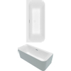 Villeroy & boch loop & friends bain mural 180x80cm plastique gauche gris-vert/blanc SW762307 Villeroy & boch loop & friends bain mural 180x80cm plastique gauche gris-vert/blanc SW762307