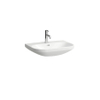 Laufen Lua lavabo 65x46x20,7cm 0 trous de robinet avec traitement anticalcaire Céramique blanc SW786231