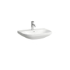Laufen lua lavabo 65x46x20.7cm 1 trou pour robinet avec céramique anti-calcaire blanc SW786232