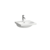 Laufen Lua lavabo 50x46x20,7cm 1 trou de robinet dessous meulé sans traitement anticalcaire Céramique Pergamon SW786260