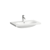 Laufen lua lavabo 80x46x18cm 0 trous pour robinet sans traitement anti-calcaire céramique blanc SW786223