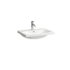 Laufen Lua lavabo 65x46x20.7cm 1 trou de robinet dessous meulé sans traitement anticalcaire Céramique Blanc SW786305