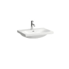 Laufen lua lavabo 65x46x20.7cm 1 trou pour robinet avec céramique anti-calcaire blanc SW786215