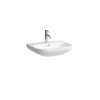 Laufen Lua lavabo 60x46x20.7cm 1 trou de robinet sans traitement anticalcaire Céramique Blanc SW786244