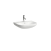 Laufen lua lavabo 60x46x20.7cm 1 trou pour robinet sans anti-calcaire céramique pergamon SW786227