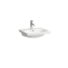 Laufen lua lavabo 55x46x20.7cm 1 trou pour robinet avec céramique anti-calcaire blanc SW786208