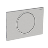Geberit Sigma10 bedieningsplaat - 1-toets spoeling - ronde knop - reservoir 12cm - armst,batterij voeding - rvs geb. SW730511