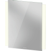 Duravit Ketho.2 Spiegel - met led verlichting verticaal - 60x70cm - met sensorschakelaar rechtsonder - mat wit SW772188